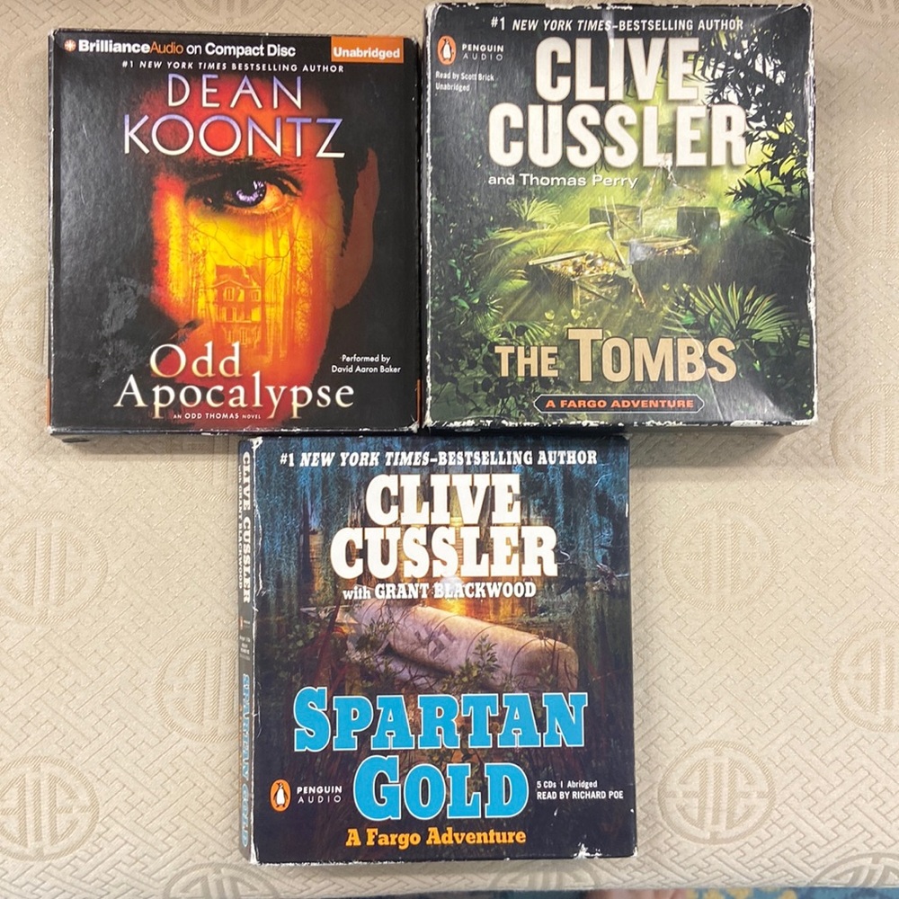 3 Audio Books